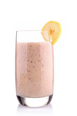 izole banana smoothie