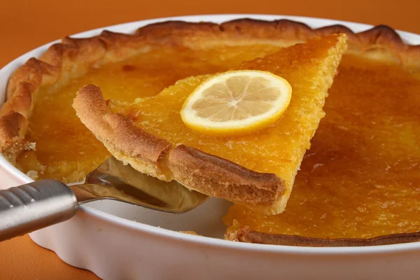 Ínyenc citrom torta — Stock Fotó