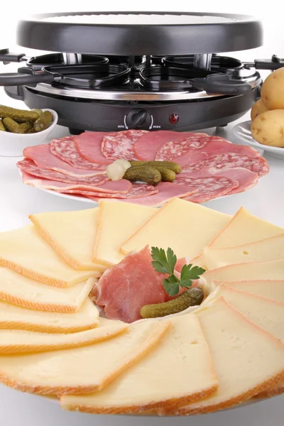 Käse, Raclette — Stockfoto