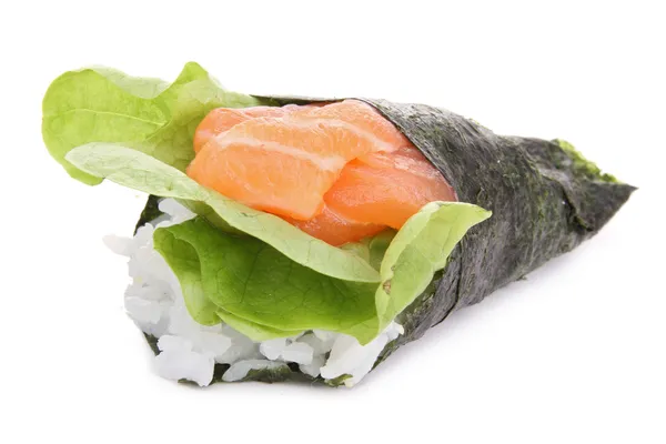 白い分離手巻き寿司 — ストック写真