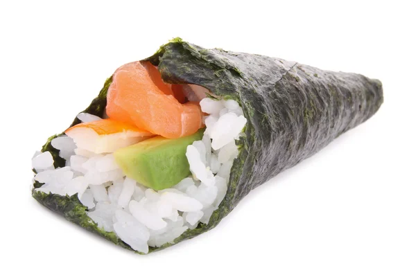 白い分離手巻き寿司 — ストック写真