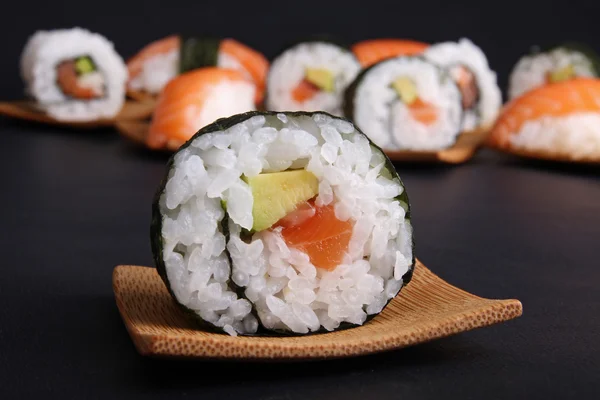新鲜的寿司什锦 — 图库照片