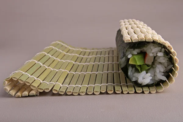 Maki sushi preparation — Stock Photo, Image