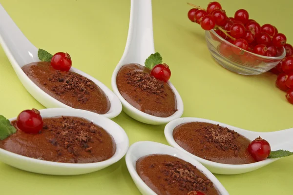 Mousse au chocolat — Photo