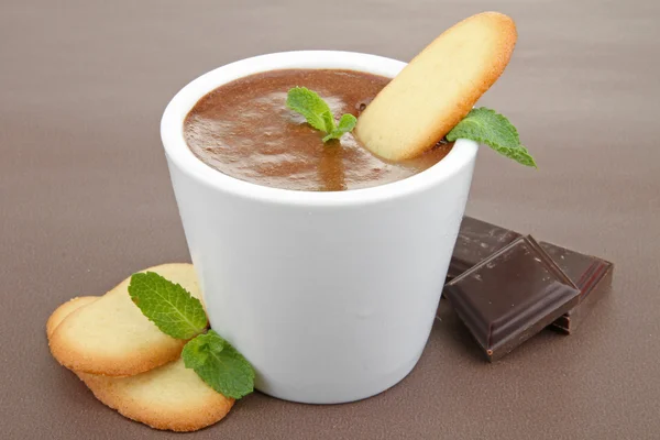 Stock image Delicious chocolate mousse