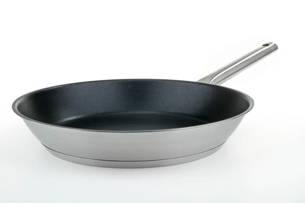 Isolated frying pan on white — Stock Photo, Image