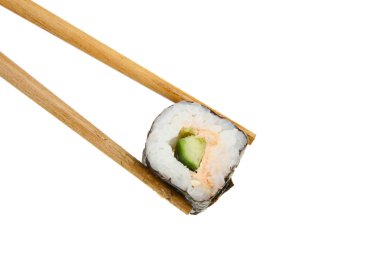 yemek çubukları ve sushi