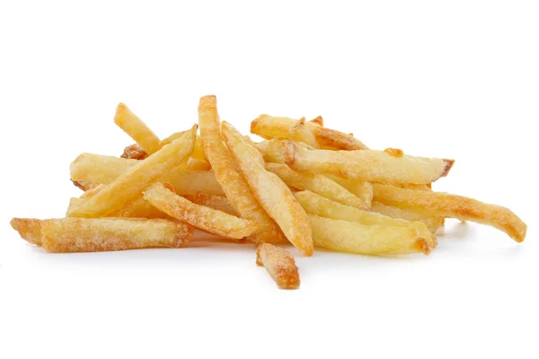 Geïsoleerde Franse frietjes — Stockfoto