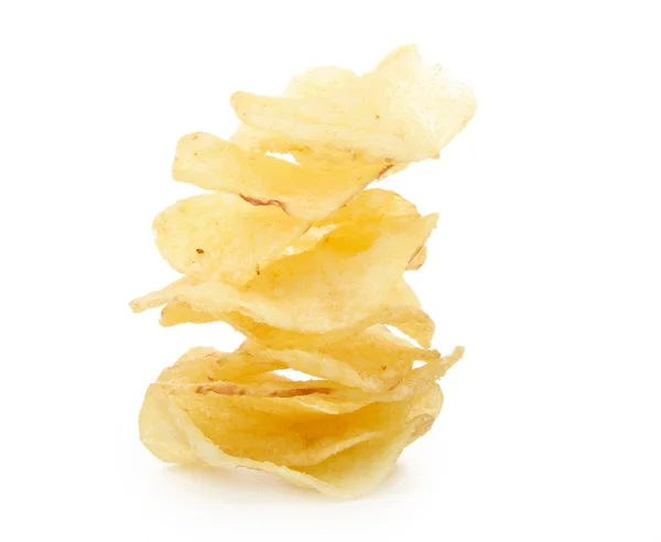 Geïsoleerde chips — Stockfoto