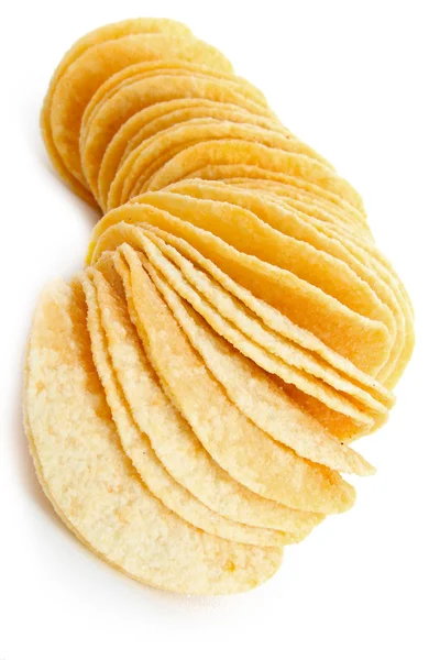 Isolated chips — Stock Photo, Image