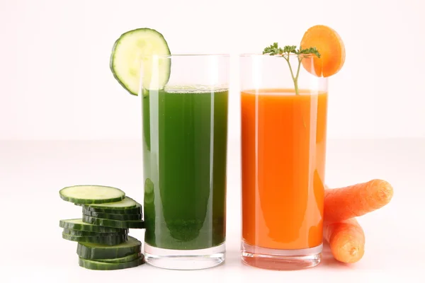 Isolated vegetable juice — Stock Photo, Image
