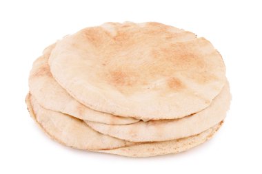 Isolated pita bread clipart