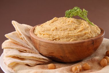 Humus pide ile