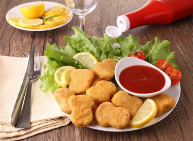 Kızarmış nuggets