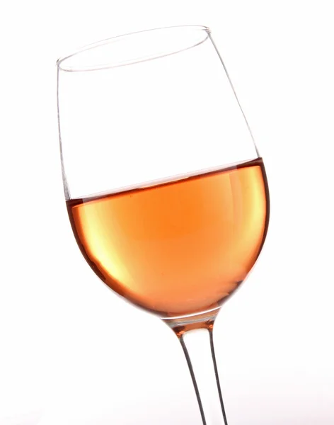 Ізольована wineglass — стокове фото