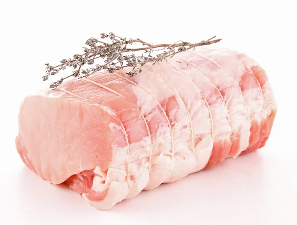 Изолированное мясо — стоковое фото