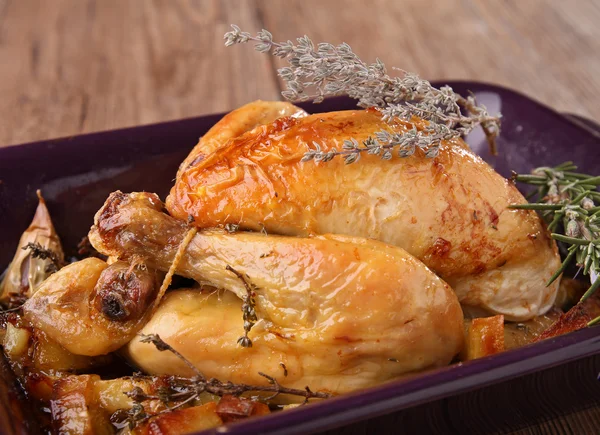 stock image Roasted chicken