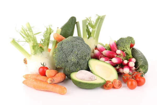 Isolated heap of vegetable — Stock Photo, Image