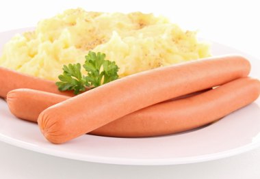 sosis ve püre