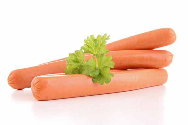 Изолированная колбаса
