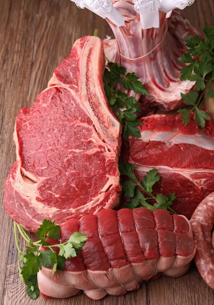 Assortimento di carne cruda — Foto Stock