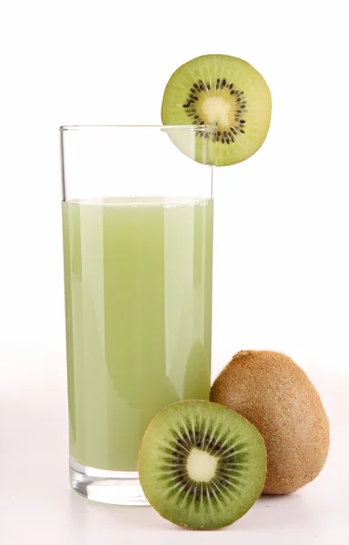 Isolated kiwi juice — Stock Photo, Image
