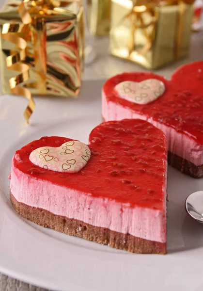 stock image Valentine cake