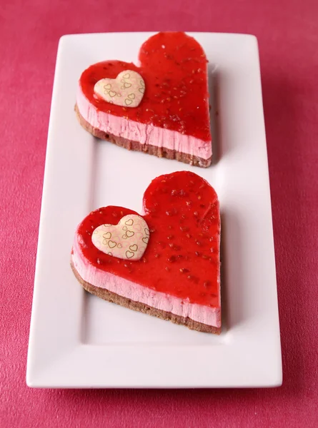 Valentine cake — Stock Photo, Image