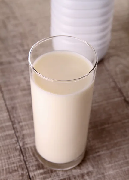 Nové sklenice mléka — Stock fotografie