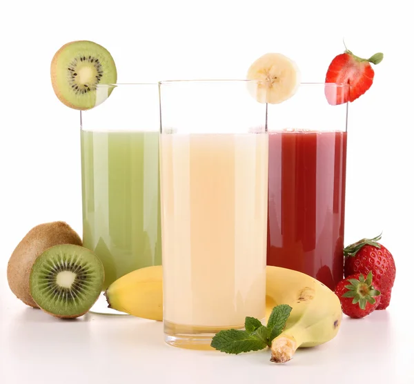 Isolated fruits juice — Stock Photo, Image