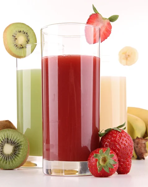 Isolated fruits juice — Stock Photo, Image