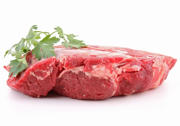 Rohes Stück Rindfleisch — Stockfoto