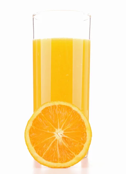 Zumo de naranja aislado —  Fotos de Stock
