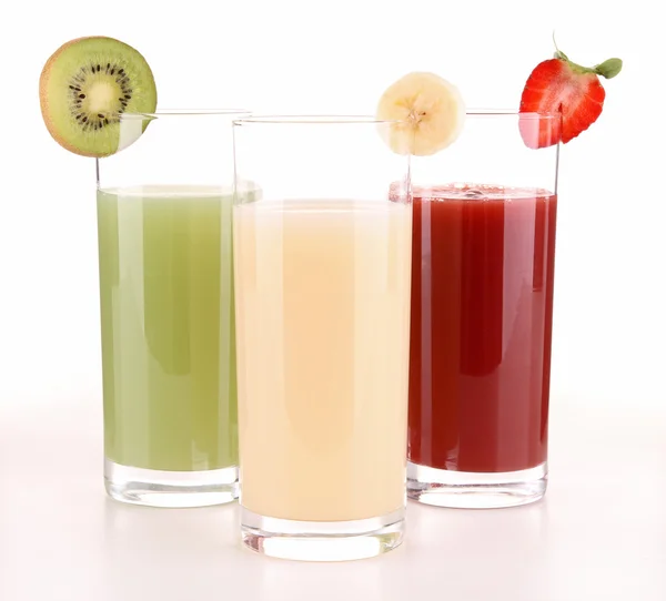 Isolerade fruktjuice — Stockfoto