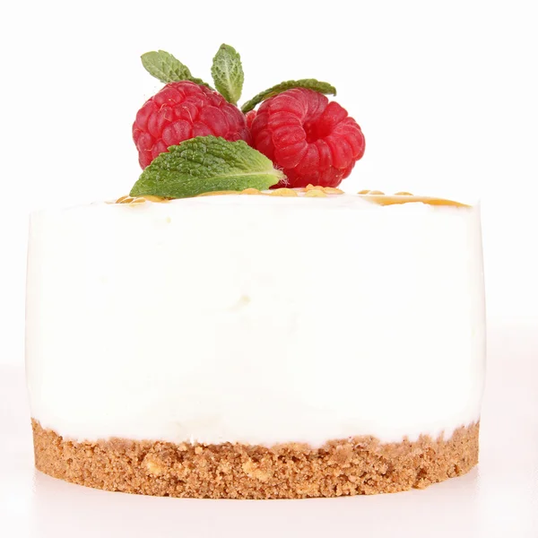 Isolated cheesecake — Stock Photo, Image