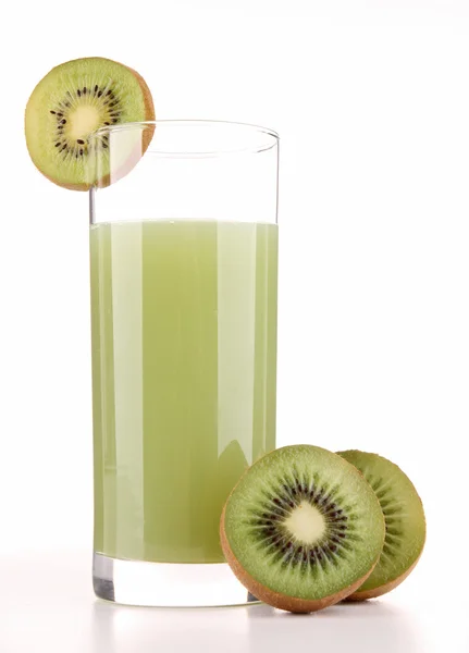 Isolated kiwi juice — Stock Photo, Image