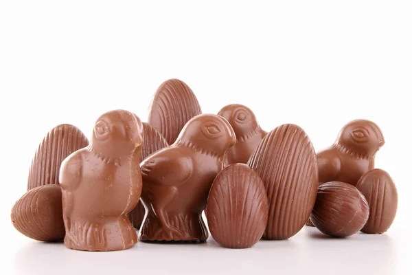 Isolerade choklad — Stockfoto