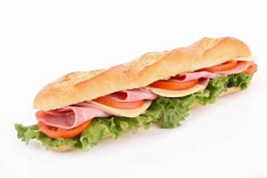 Isolated sandwich clipart