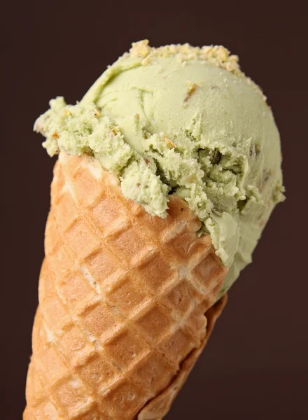 Ice cream in cone — Stock Photo, Image