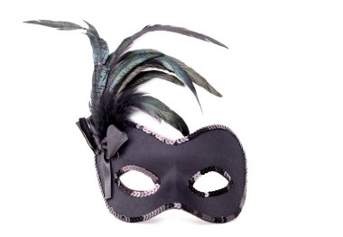 Isolated carnival mask clipart