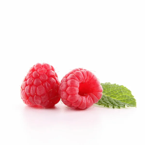 Isolated raspberries — Stock Photo, Image