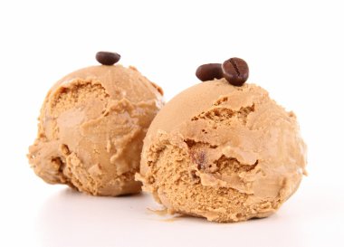 Coffee ice cream clipart