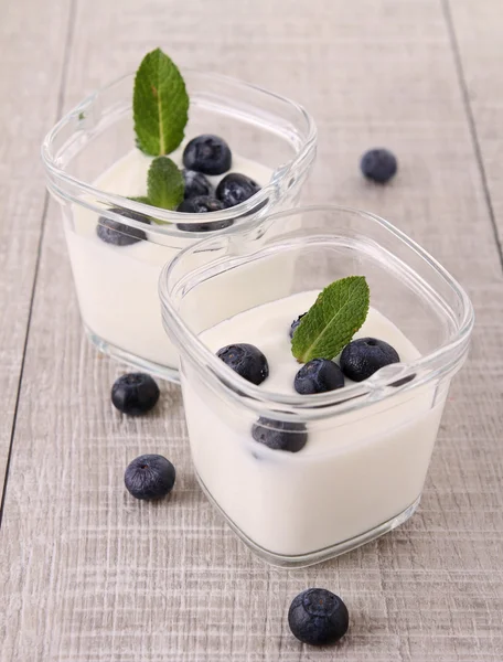 Jogurt owocowy — Zdjęcie stockowe