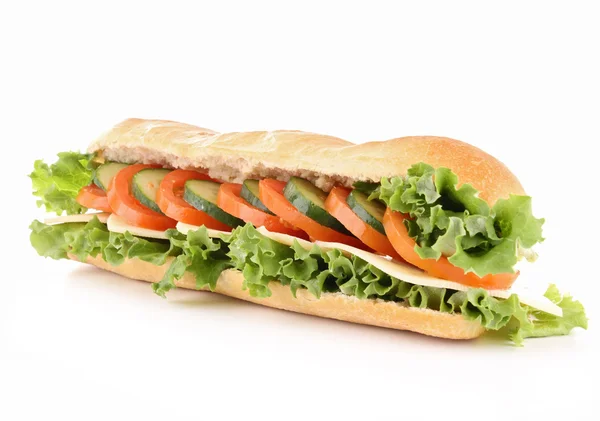 Sandwich isolato — Foto Stock