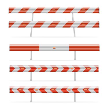 construction barricades clipart