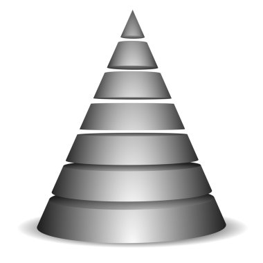 Pyramid round 01 clipart