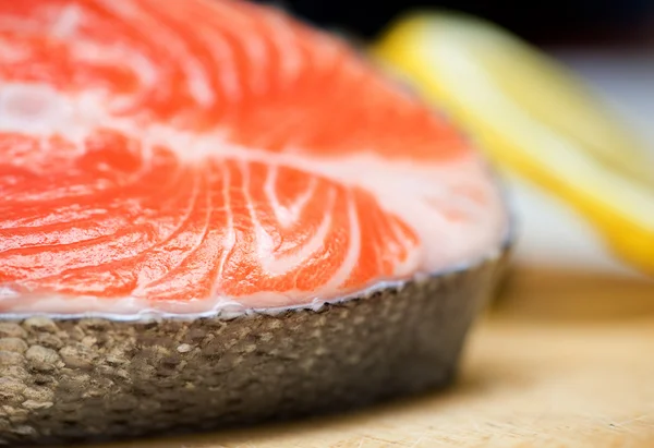 Filete de salmão — Fotografia de Stock