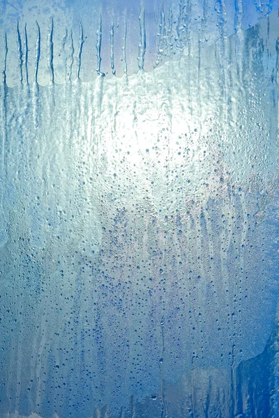 Zamrzlé okno — Stock fotografie