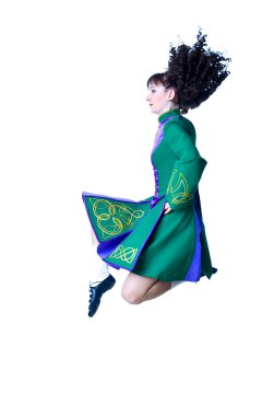 Dancing irish dance clipart