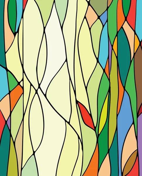 染色玻璃窗口 — 图库矢量图片